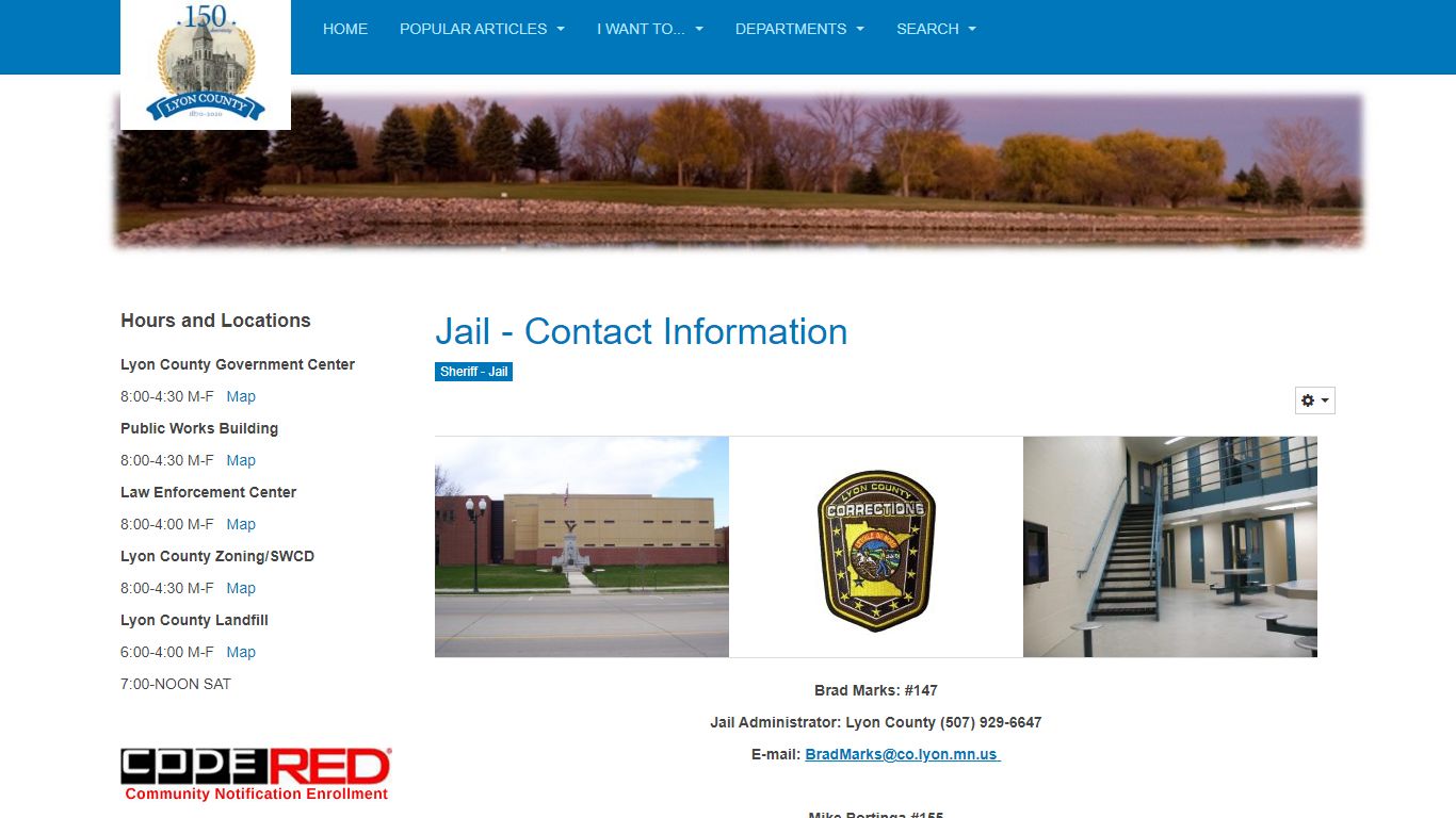 Lyon County, MN - Jail